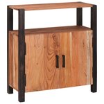 vidaXL Buffet Marron 70 x 30 x 75 cm Bois d'acacia massif