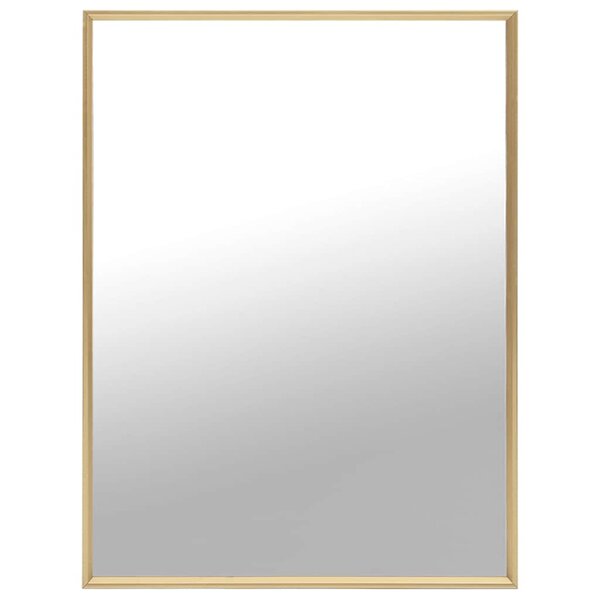 vidaXL Miroir Doré 80x60 cm