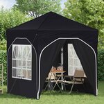 vidaXL Tente de fête pop-up 192 x 192 x 245 cm Anthracite