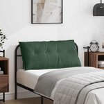 vidaXL Coussin de Dos Vert Jungle 100 x 50 cm Tissu en velours côtelé