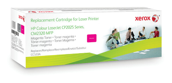 Xerox toner pour hp cc533a autonomie 3000 pages