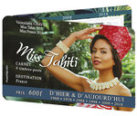 Polynésie Française - Carnet Miss Tahiti 2019 - 6 timbres autocollants