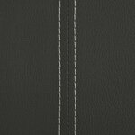 vidaXL Chaises à manger cantilever lot de 2 gris similicuir