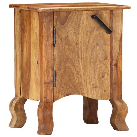 vidaXL Table de chevet 40 x 30 x 50 cm Bois massif