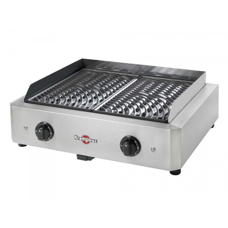 Krampouz barbecue électrique posable 2x1700w GECIM2OA00