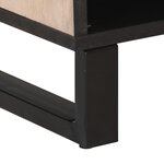 vidaXL Buffet 80x34x75 cm Bois massif de manguier