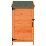 vidaXL Abri de jardin Marron 59 x 56 x 113 5 cm Bois de Sapin Massif