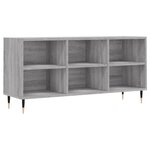 vidaXL Meuble TV sonoma gris 103 5x30x50 cm bois d'ingénierie