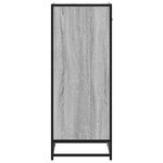 vidaXL Étagère à chaussures sonoma gris 48x38x97 5 cm bois ingénierie