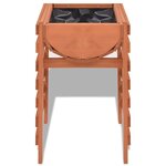 vidaXL Jardinière 38 x 36 x 60 cm bois