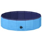 vidaXL Piscine pour enfants Bleu Ø 80 x 20 cm