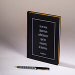 Calligraphie - Carnet A5  - Collectionner les moments de bonheur
