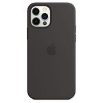 APPLE iPhone 12 | 12 Pro Coque en Silicone avec MagSafe - Noir