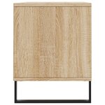 vidaXL Meuble TV chêne sonoma 100x34 5x44 5 cm bois d'ingénierie