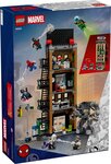 LEGO Marvel Spider-Man contre Mystério - Le Daily Bugle  4 étages  7 minifigurines  781 pièces (76342)