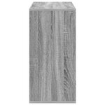 vidaXL Buffet avec tiroir Gris Sonoma 68 5 x 32 x 67 cm