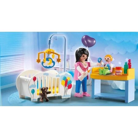 Playmobil - 70531 - valisette chambre de bébé - La Poste