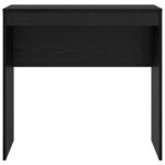 vidaXL Bureau Chêne noir 80 x 40 x 76 cm Bois d'ingénierie