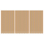 vidaXL Tissu de remplacement pour auvent rayures multicolores 6x3 m
