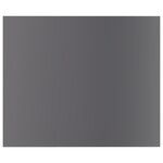 vidaXL Panneaux de bibliothèque 8 Pièces gris brillant bois d’ingénierie