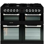 LEISURE CS100F520K Piano de cuisson table gaz-5 foyers-9,6kWh-Fours électrique:4 cavités-Catalyse-63-65-33L-A-Noir