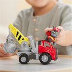 Spin Master 6066539 - Rubble & Crew - Véhicule de construction de grue avec figurine Charger