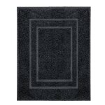 Kleine Wolke Tapis de bain Plaza 60x80 cm Noir