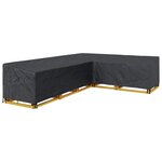 vidaXL Housse pour mobilier d'extérieur 330 x 255 x 80 cm
