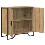 vidaXL Buffet Marron 78 x 35.5 x 74.5 cm Bois d'ingénierie