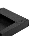Boite De Classement Cartobox Dos 60mm Carte Lustrée - A4 - Noir - X 10 - Exacompta