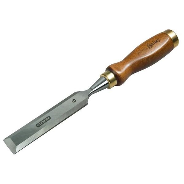 STANLEY Ciseau a bois manche bois 22mm