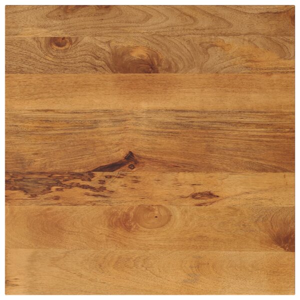 vidaXL Dessus de table 70x70x3 8 cm carré bois massif manguier