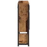 Cabinet de miroir de salle de bain vidaXL en bois vieux 60x16x60 cm en bois reconstitué