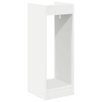 vidaXL Support de Plante 2 pièces Blanc 30 x 30 x 80 cm