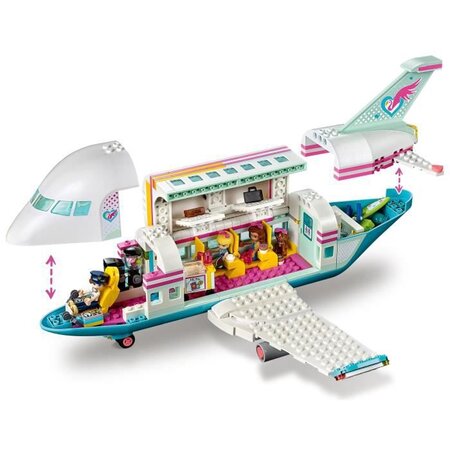 Lego friends 41429 l'avion de heartlake city avec 3 mini poupées jouet pour  enfant de 7ans et + fille et garçon - La Poste