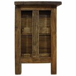 vidaXL Table de chevet bois massif d'acajou 40x30x51 cm