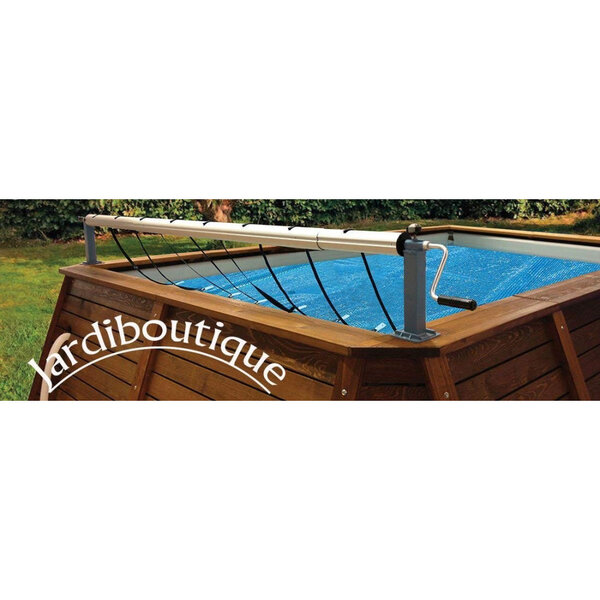 Enrouleur en aluminium pour piscines hors-sol. Jusqu'à 5.5 m
