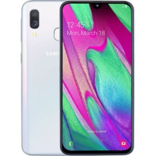 Samsung galaxy a40 dual sim - blanc - 64 go - parfait état