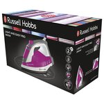 Russell hobbs fer à repasser light and easy pro rose 2600 w