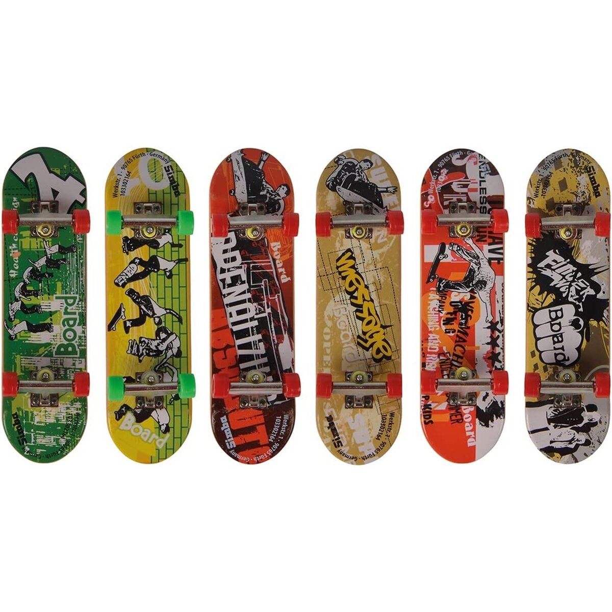 Svalor 6 Pcs Mini Finger Skateboard, Mini Skateboard, Finger Skate, Professional Mini Skateboard For Children Or As A Decoration - View #11