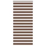 vidaXL Store zèbre marron 115x230cm largeur du tissu 110 9cm polyester
