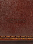 Besace homme classic en cuir - KATANA - L34.5 x H25.0 x P6.0 cm - 36848-Marron