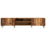 vidaXL Meuble TV vieux bois 180x31 5x40 cm bois d'ingénierie