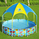 Bestway piscine hors sol steel pro uv careful pour enfants 244x51 cm