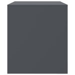 vidaXL Meubles TV 2 Pièces anthracite 67x39x44 cm acier