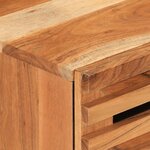 vidaXL Table de chevet 50x34x60 cm bois d'acacia solide
