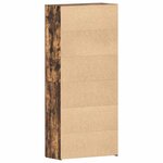 vidaXL Cabinet à chaussures avec porte Multicolore 80 x 35.5 x 180 cm