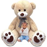 INFLATE-A-HERoeS Peluche gonflable Classic Ours 75cm - Ultra résistante