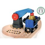 Brio World Circuit Police - Coffret complet 17 pieces - Circuit de train en bois - Ravensburger - Mixte des 3 ans - 33812