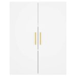 vidaXL Armoire murale blanc 69 5x34x90 cm